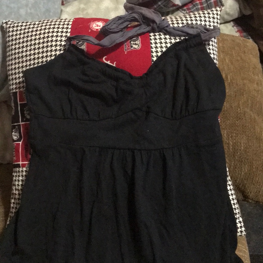 Tie around the neck tank top